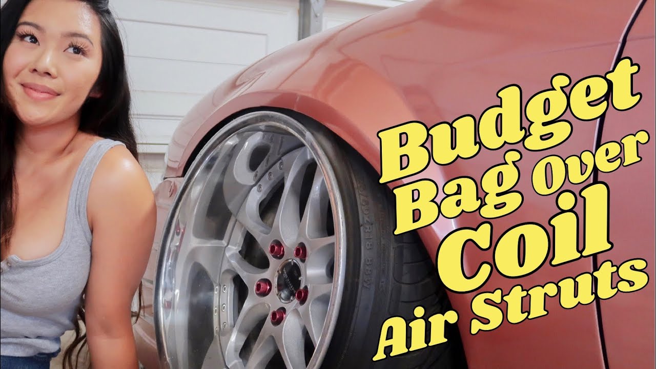 Making Cheap Air Struts! 240sx