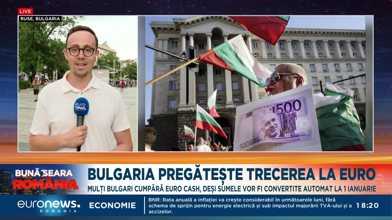 Euro în loc de leva: Bulgarii cumpără deja valută