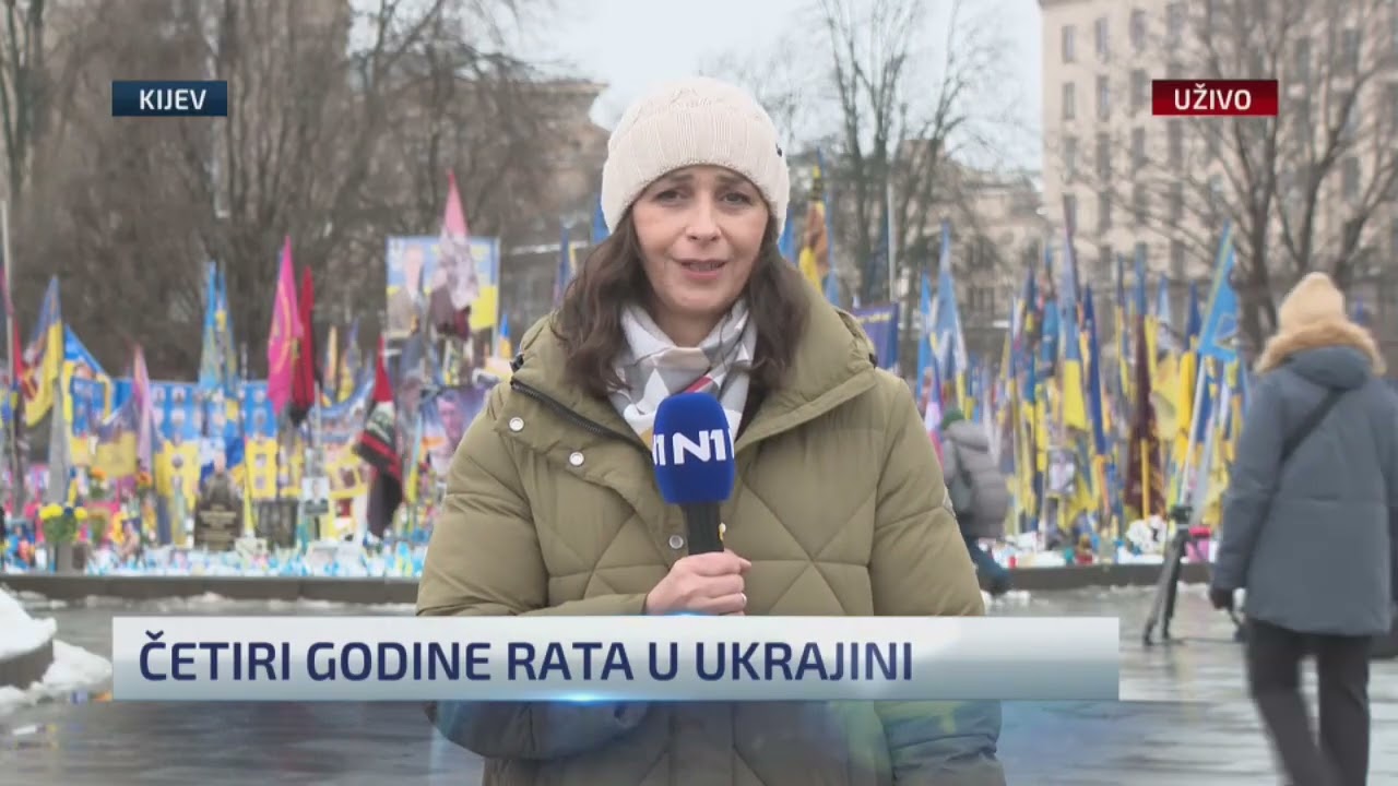 Sutra su tačno četiri godine rata u Ukrajini: Ekipa N1 uživo iz Kijeva