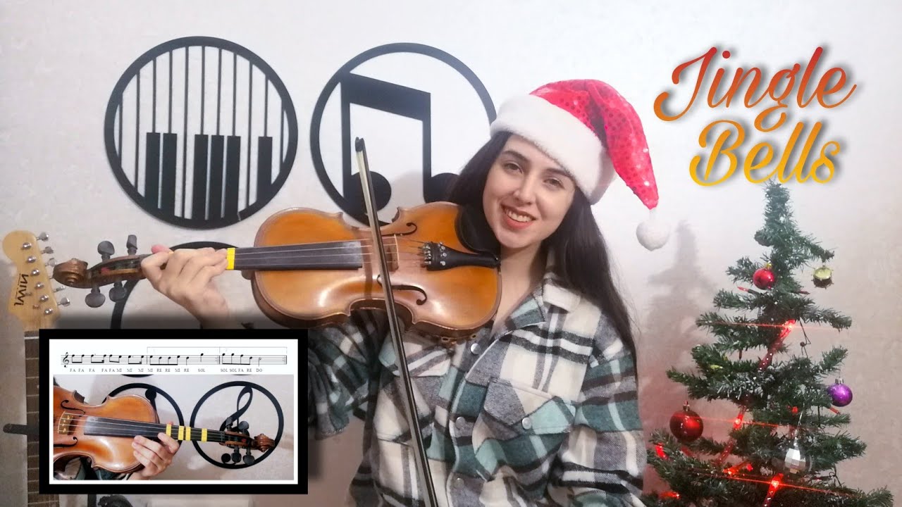 Yeni Yıl Şarkısı Nasıl Çalınır? (Jingle Bells) | Keman Dersi