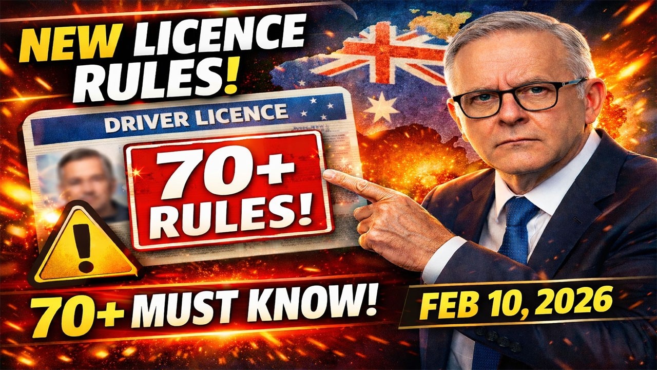 Australia Driving Licence Update | New Rules for 70+ Drivers | 12 Feb 2026  Changes