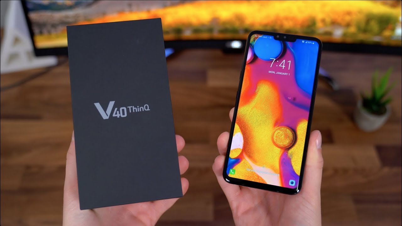 LG V40 ThinQ Unboxing!