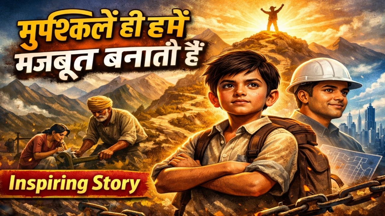 गरीबी, असफलता और संघर्ष के बाद सफलता | Motivational Hindi Story