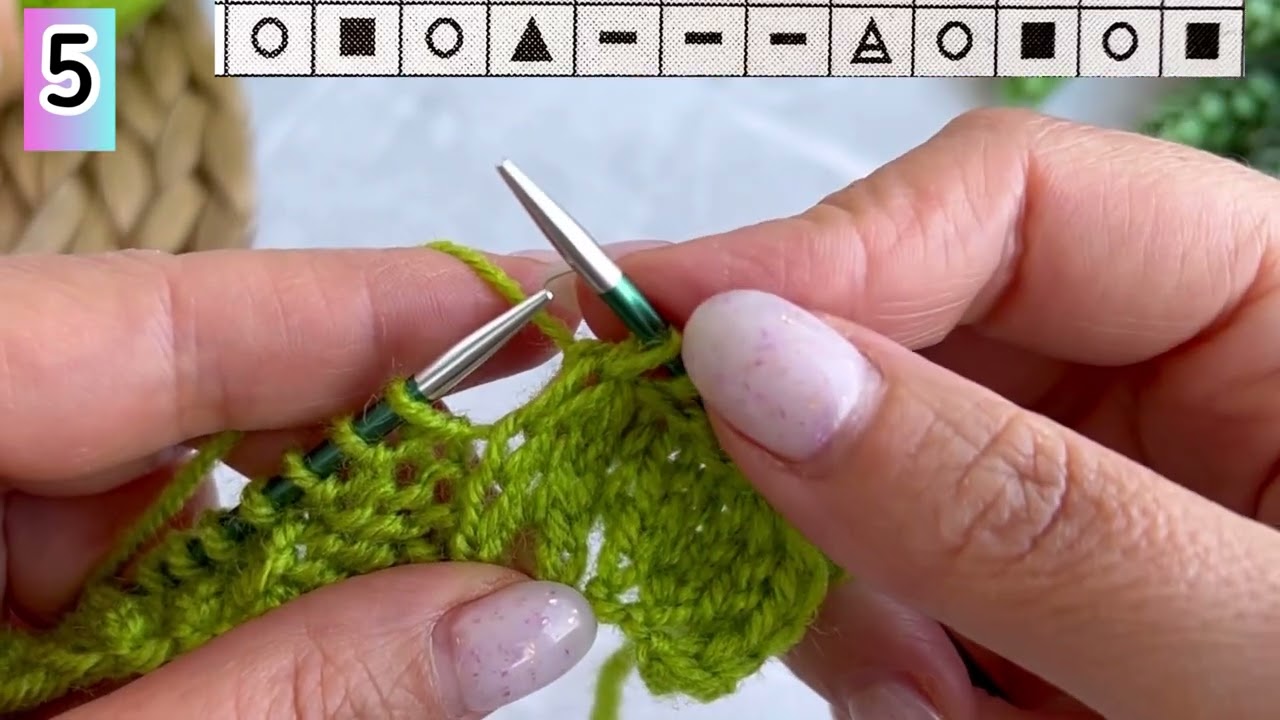 STUNNED! CONNECTED AND FALLED IN LOVE WITH THIS PATTERN with knitting needles Knitting for beginners