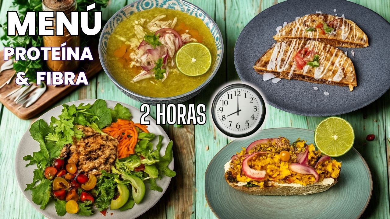 Llena tu Refri de Comida Saludable P/la SEMANA. Ideas fáciles P/DESAYUNOS-ALMUERZO-CENA-LUNCH 2 hrs