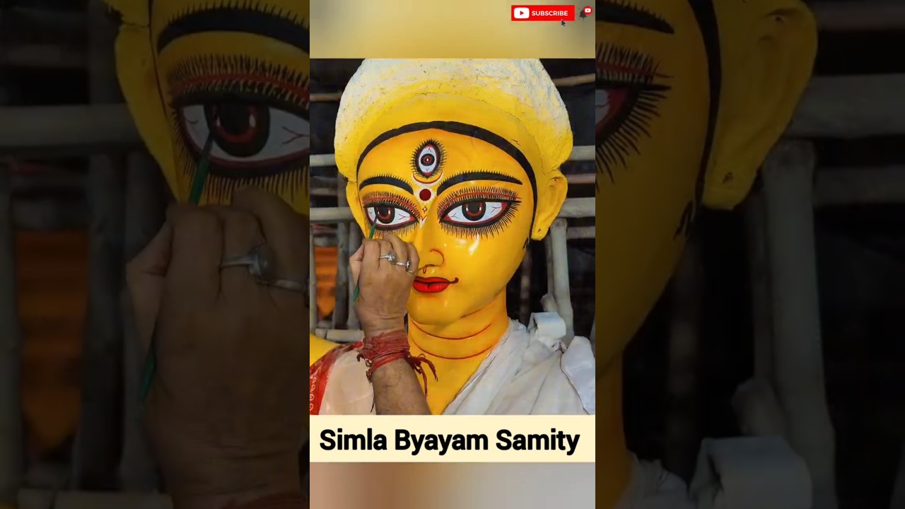 Maa Durga Chakkhudan by Sanatan Rudra Pal | Durga Puja 2025 Exclusive First look #shorts #ytshorts