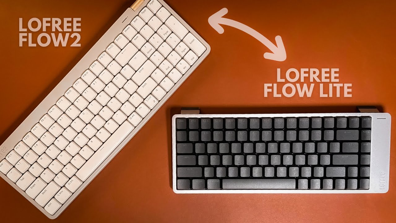 Сравнение низкопрофильных клавиатур LOFREE Flow 2 и LOFREE Flow Lite