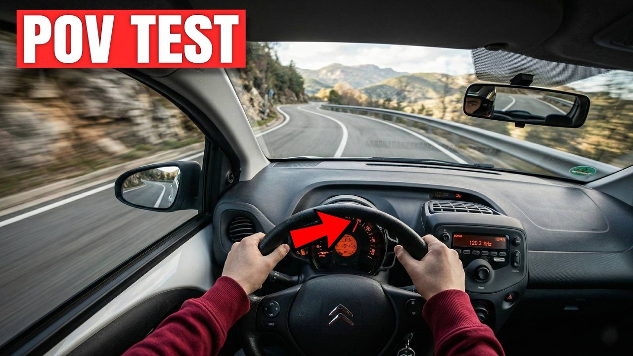 Citroën C1 1.0 VTi ÜBERRASCHT auf der Straße - Projekt 180 km/h