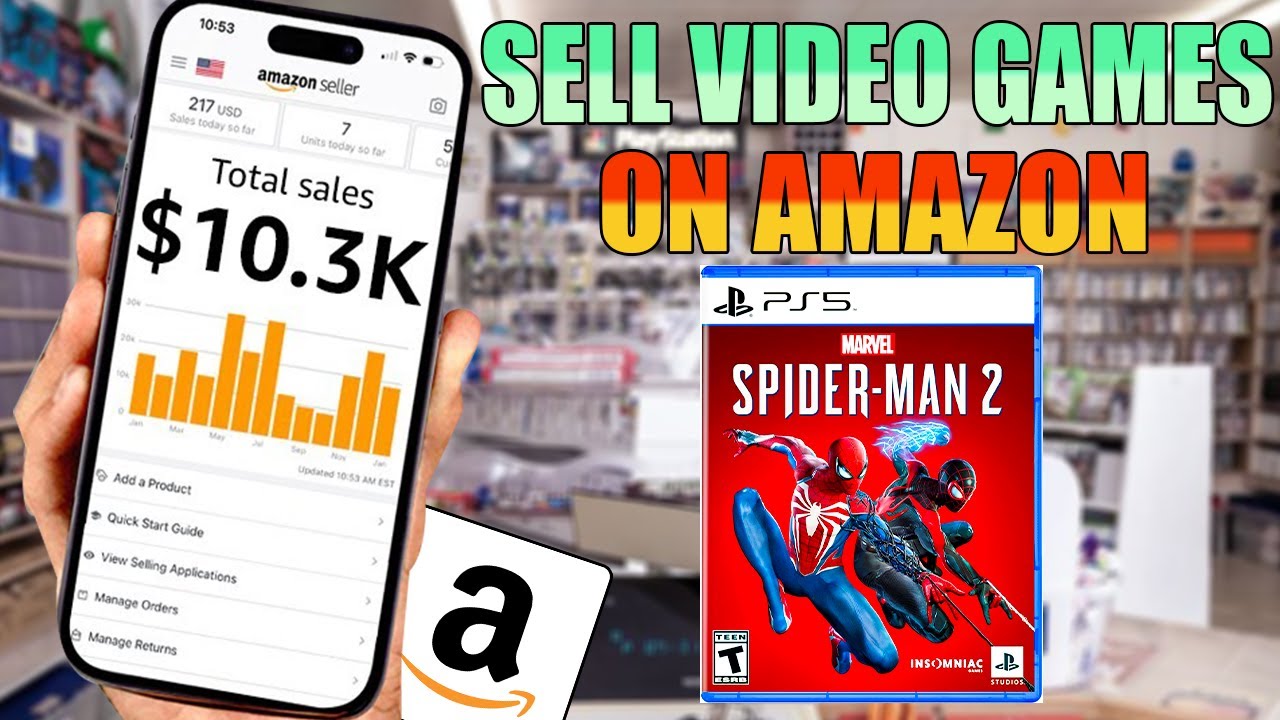 How To Sell Video Games On Amazon