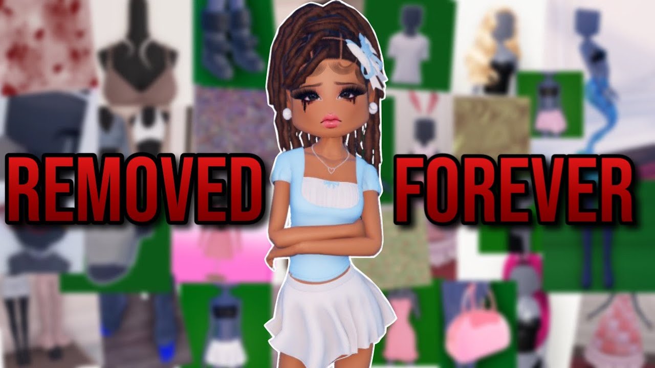 ВСЕ ЗАПРЕЩЕННЫЕ/УДАЛЕННЫЕ ПРЕДМЕТЫ В ПЛАТЬЯХ, ЧТОБЫ ВПЕЧАТЛЯТЬ | Roblox Dress To Impress