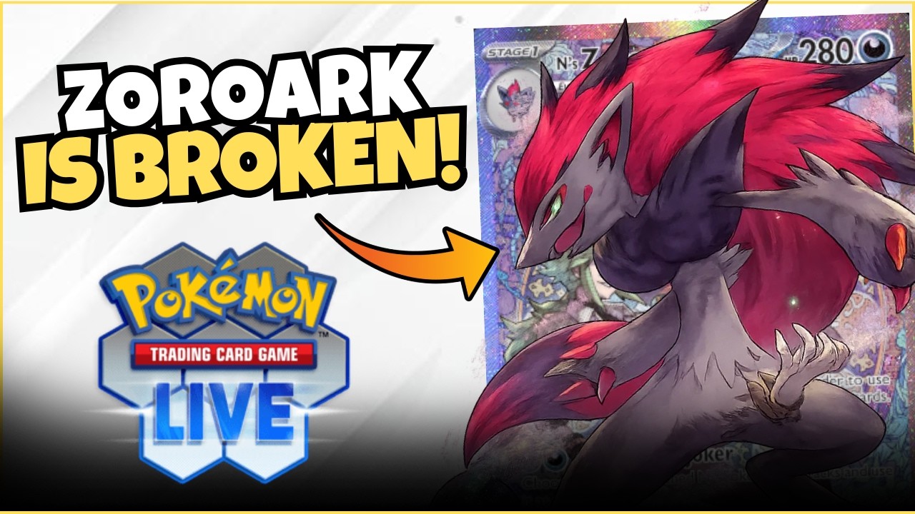 This Deck WON MULTIPLE TOURNAMENTS… N’s Zoroark ex Is BROKEN 😳 | Pokemon TCG Live