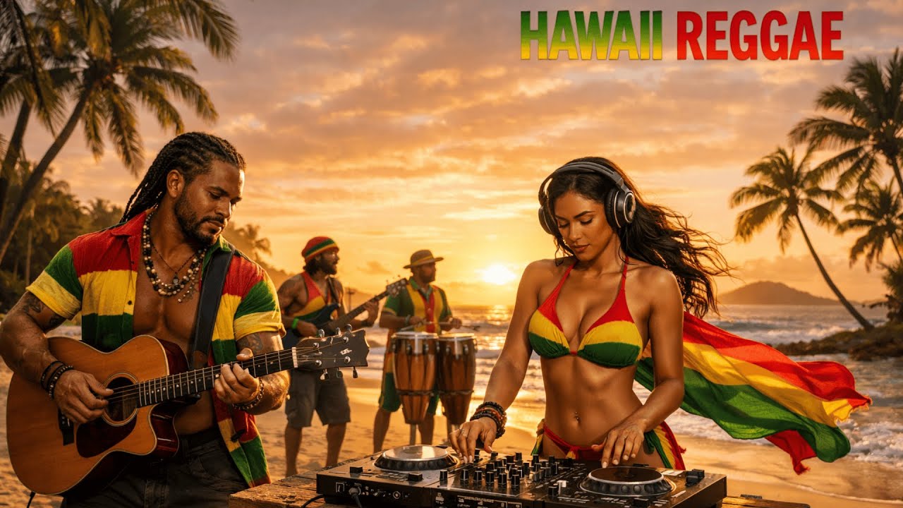 🌺 Aloha Chill Reggae – Relaxation & stress relief 🌺 Warm Island Grooves for Peace & Positivity 🌴 #16