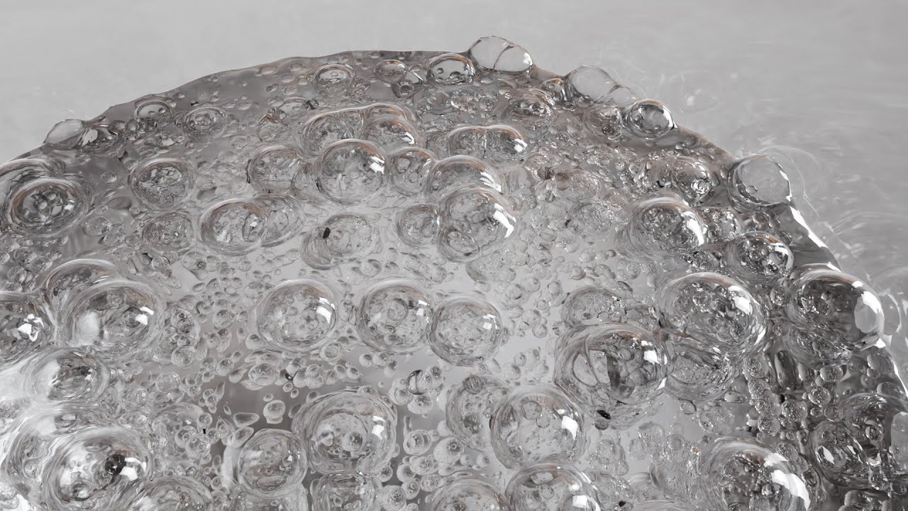 Blender Sparkling Water & Coke Soda Simulation with Air Bubbles