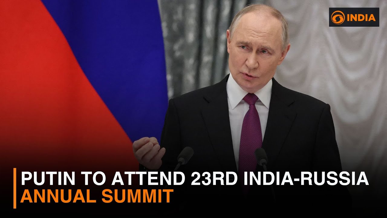 Putin to attend 23rd India-Russia Annual Summit