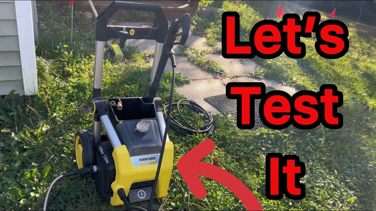 Before VS After Karcher Pressure Washer