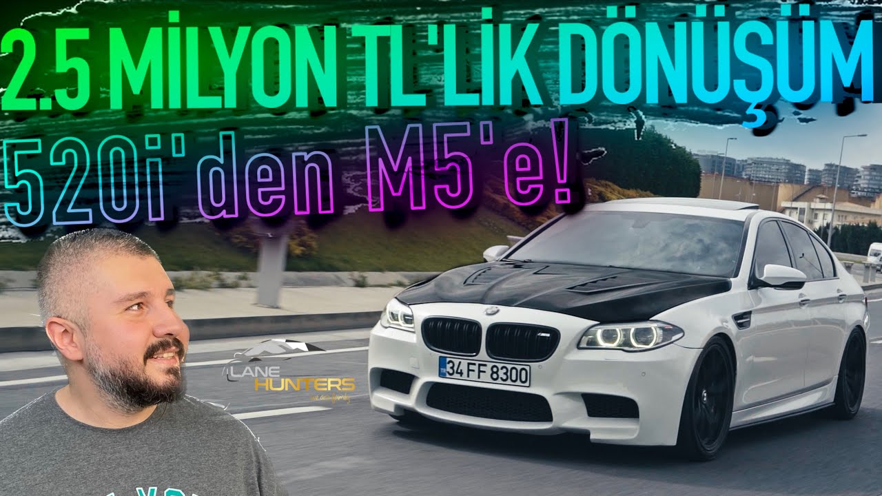 BMW 5.20'den F10 M5 DÖNÜŞÜMÜ❗️ | 720 Beygirlik Çılgın Proje❗️