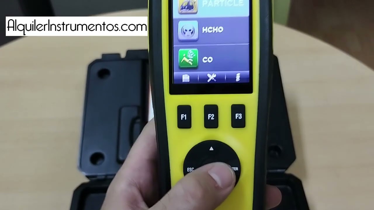 🧪Alquiler TROTEC PC 220 Tutorial contador de partículas🧫  Lloguer TROTECT PC 220