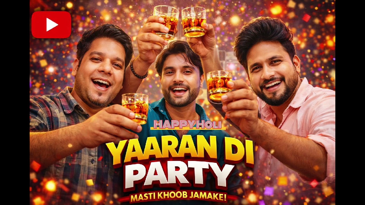 Yaaro Ki Mahfil 🍻 | Dheeraj Solanki | Dosti Daaru Party Song 2026 |#yoyohoneysing #darupartystatus 