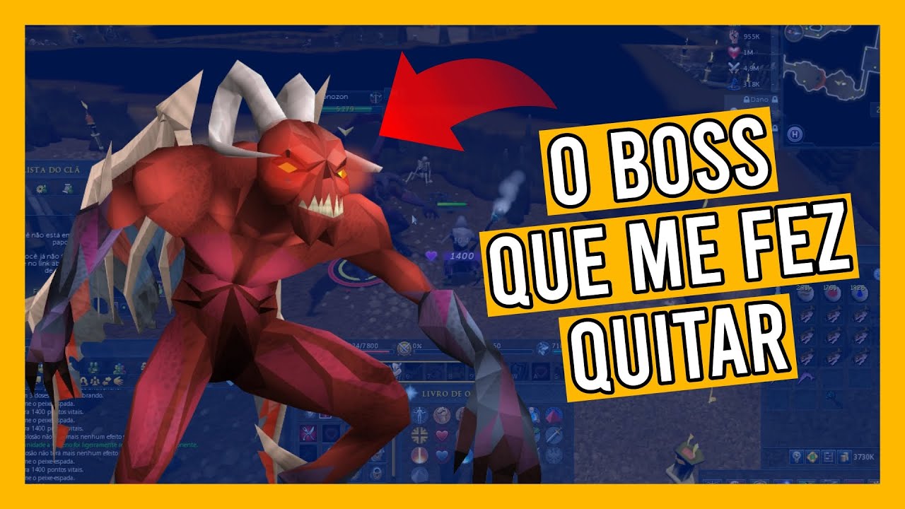 CHRONOZON - O BOSS QUE ME FEZ QUITAR DO RUNESCAPE!