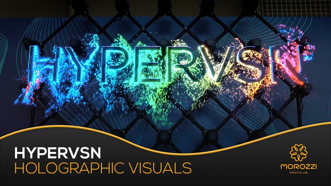 Hypervsn Holographic Visuals ★ Indoor Advertisement