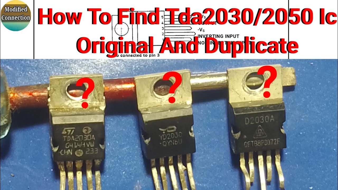 tda 2030 ic original hai yaa duplicate kaise pata karen/Modified Connection/