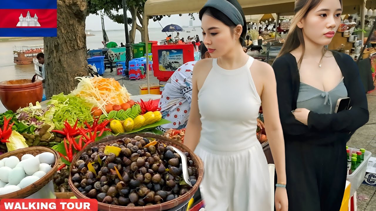 Best Cambodia Street Food Paradise | Explore Real Local Life in Phnom Penh City & Khmer Street Food