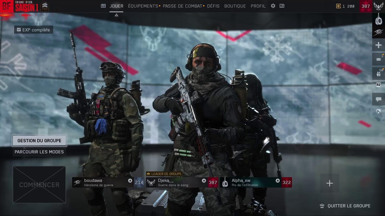 Bf6 session redsec 4eme win ?