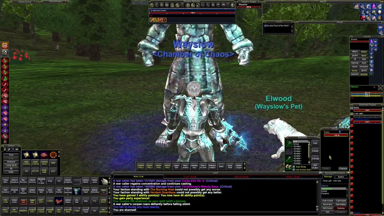 EverQuest Live on MacOS: (Solo Shaman)Chill'in -n- Kill'in