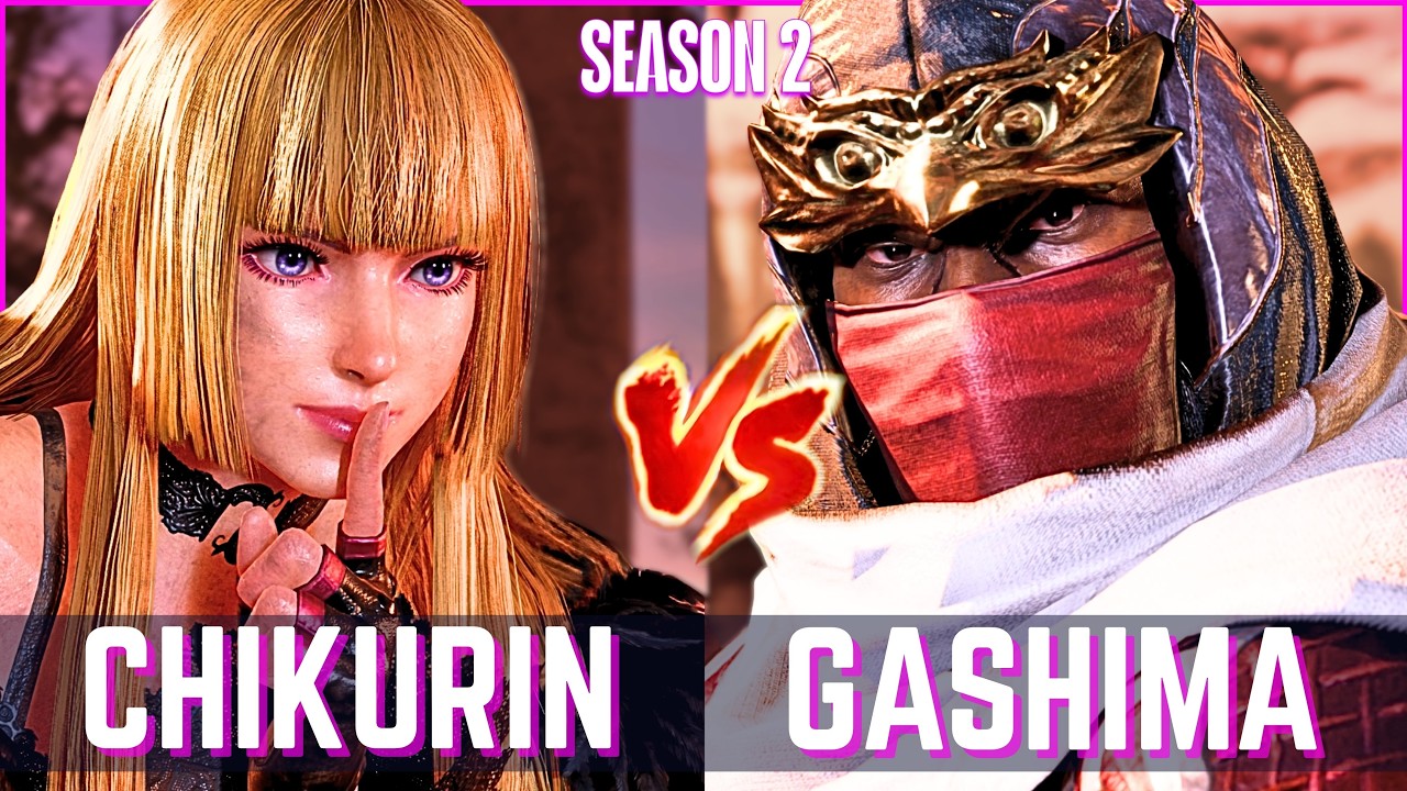 Tekken 8 ▰ Chikurin (Lili) vs Gashima (Raven) ▰ High Level Gameplay