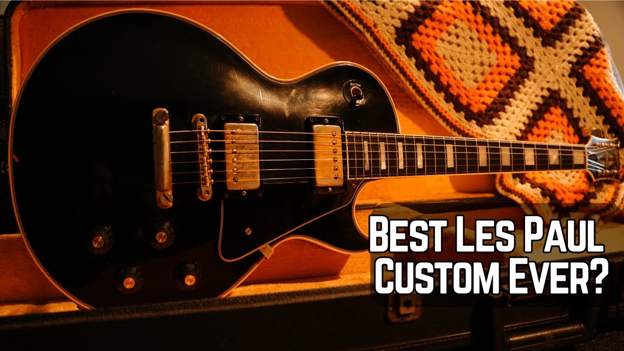 I bought this 1969 Gibson Les Paul Custom from Tom Bukovac