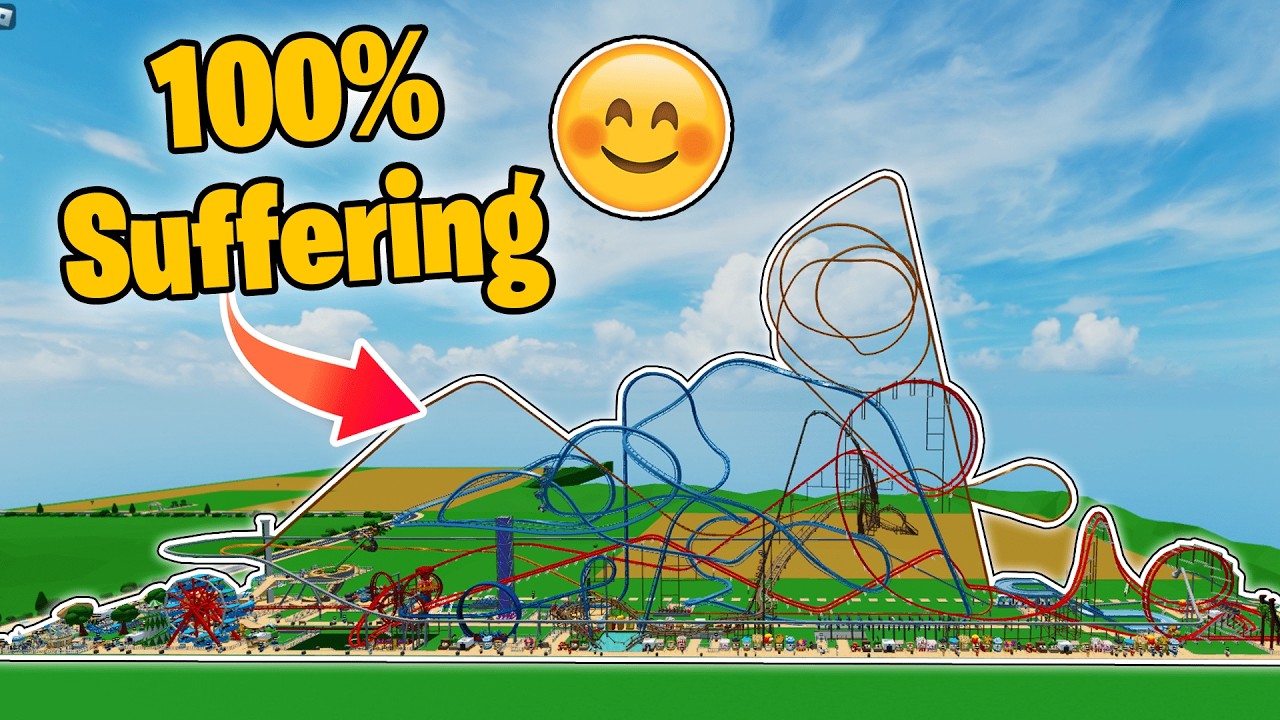Theme Park Tycoon 2, но я могу строить только по прямой!