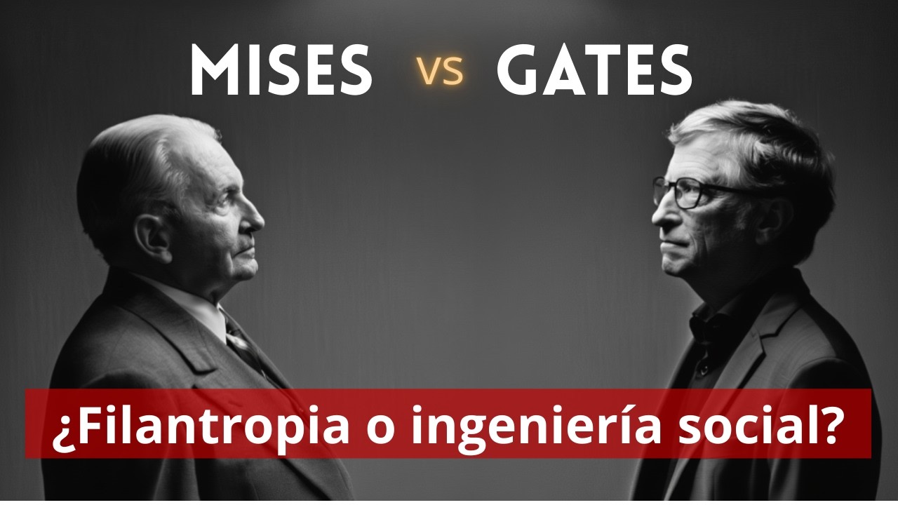Mises vs Bill Gates: ¿Filantropía o poder?