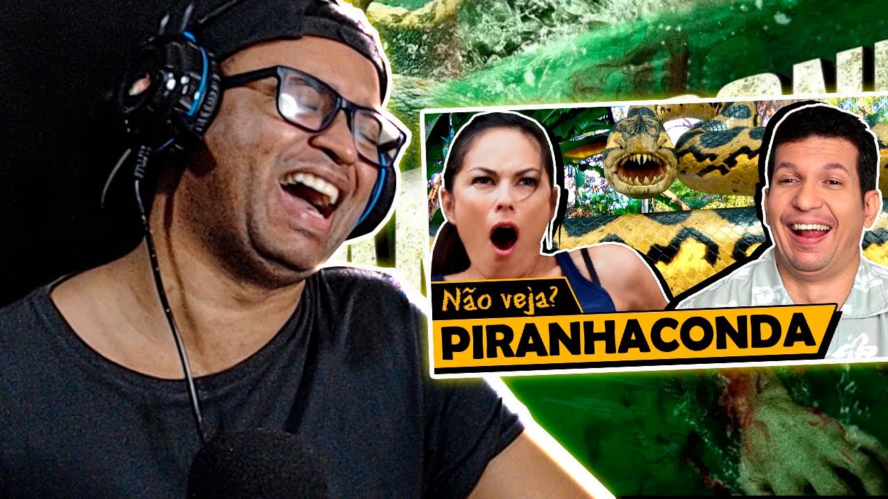 REACT | PIRANHACONDA - Os Piores Filmes do Mundo - Super Oito