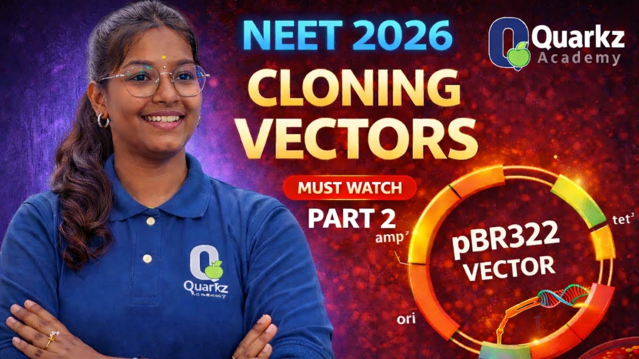 Cloning vectors -Part 2| MUST WATCH | EASY SHORTCUTS #neet2026  #neetbiology #neetbiologytamil