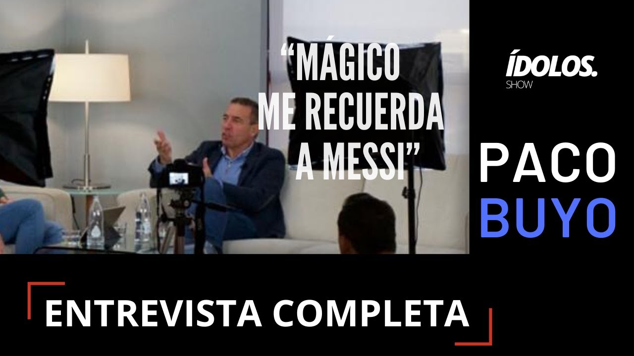 Entrevista a Paco Buyo: Mágico González, José Mourinho, la Quinta del Buitre en el Real Madrid...