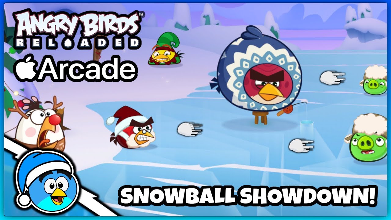 ПУСТЬ ИДЕТ СНЕГ! ☃️ / Геймплей Angry Birds Reloaded V2.7 (Snowball Showdown)