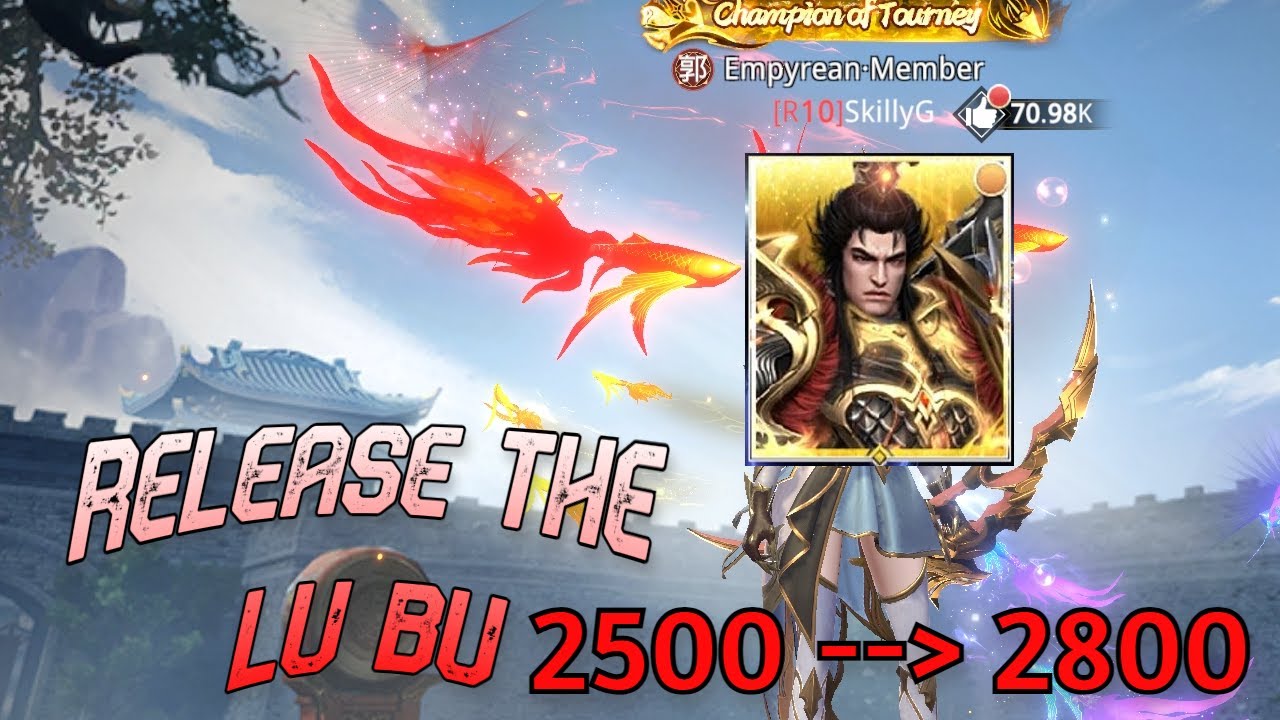 [Dynasty Legends 2] - 1v1 Challenger - Lu Bu has been unleashed (2800 pts)