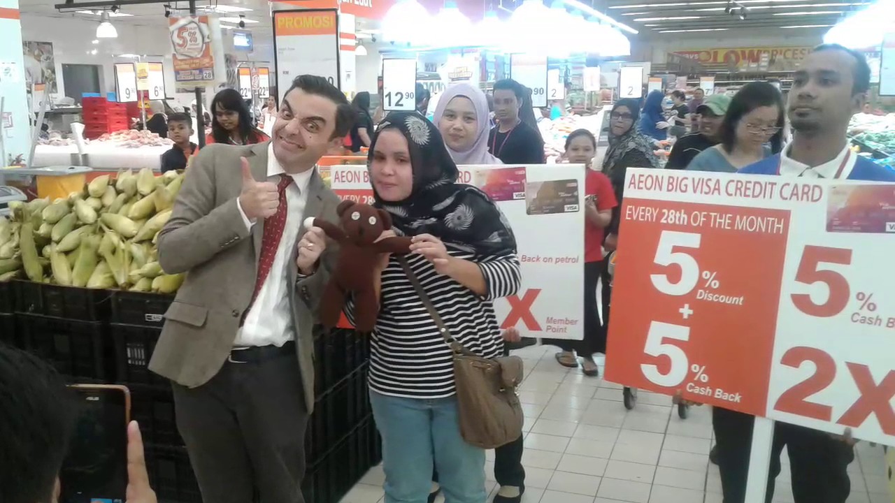 'Mr Bean' at AEON BIG Ampang