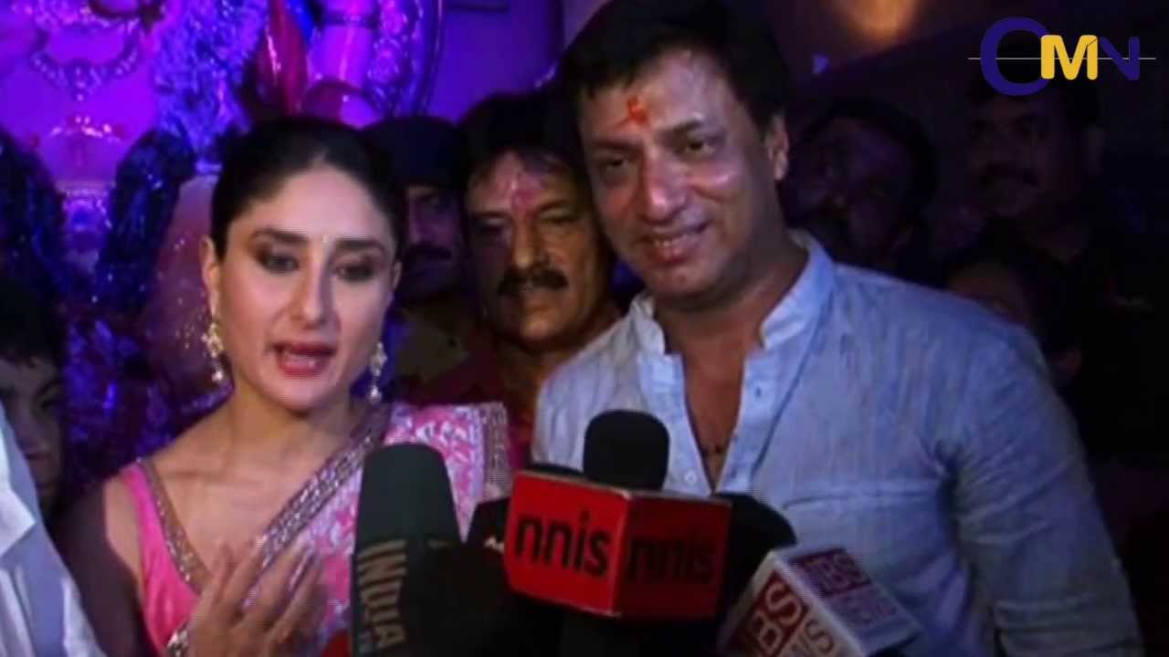 Kareena Kapoor, Madhur Bhandarkar Seek Ganapati Bappa's Blessings For Heroine