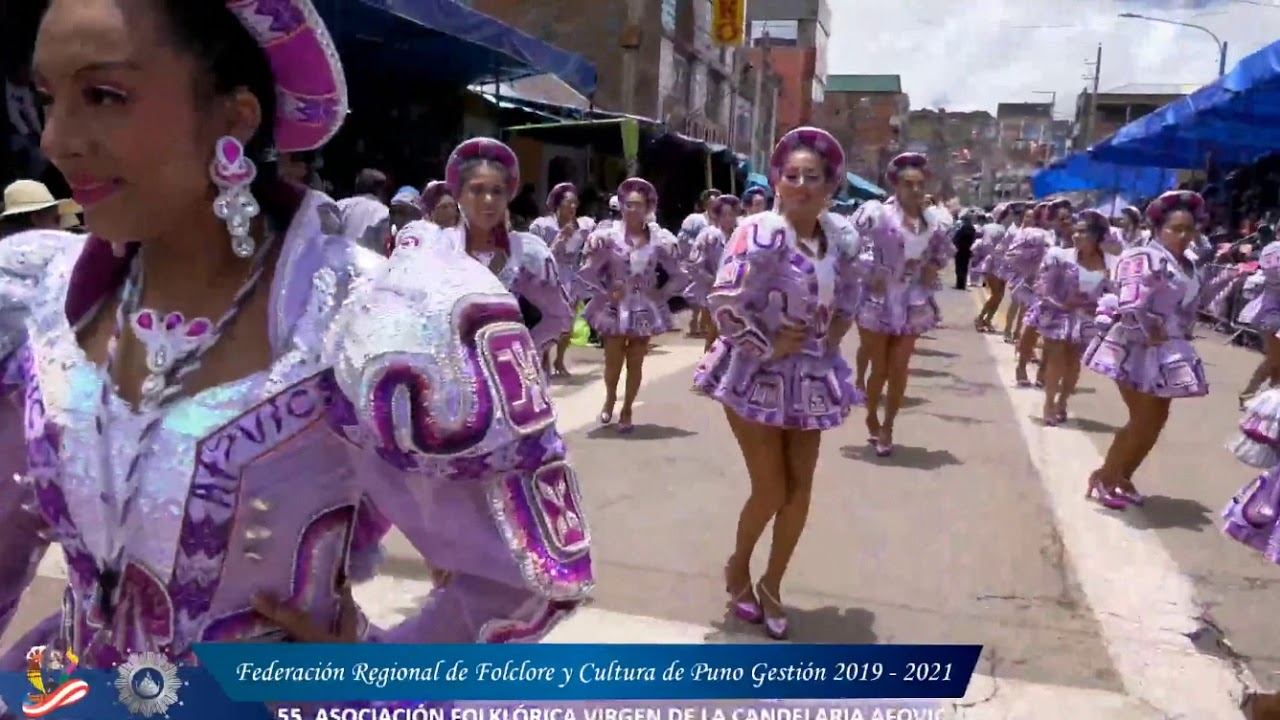 CAPORALES AFOVIC 2020 - PARADA y VENERACIÓN !! VIRGEN DE CANDELARIA PUNO !! (PERU) HD