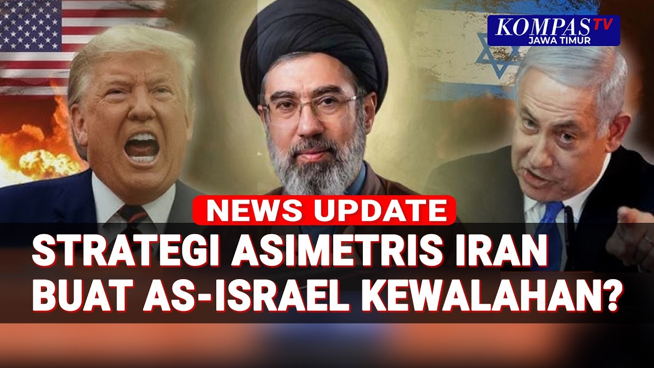 Strategi Asimetris Iran Bikin AS Israel Kewalahan Rudal dan Drone Terus Diluncurkan