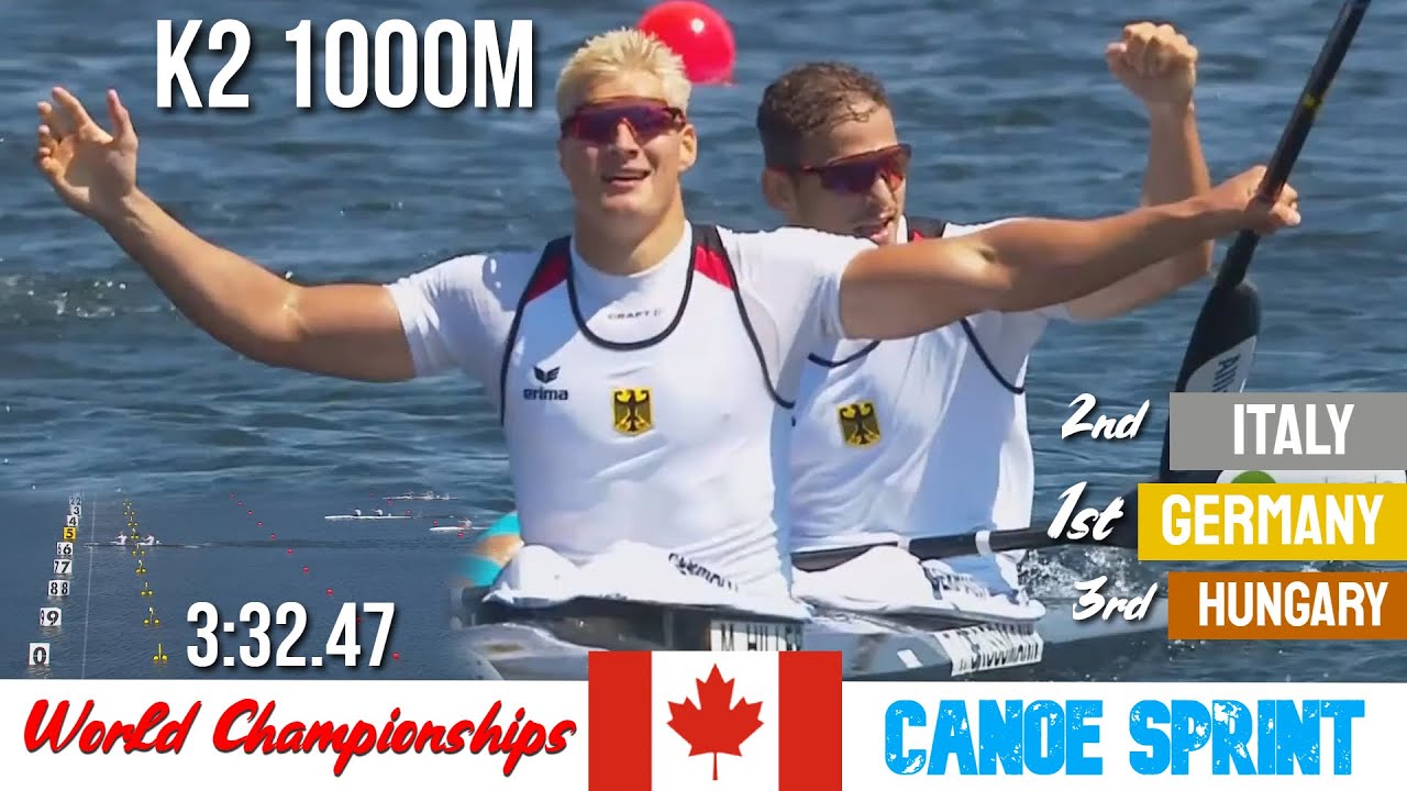 K2 Men 1000m Final A | Germany CHAMPION | World Championships Halifax Canada 2022 | WAYkVlogs