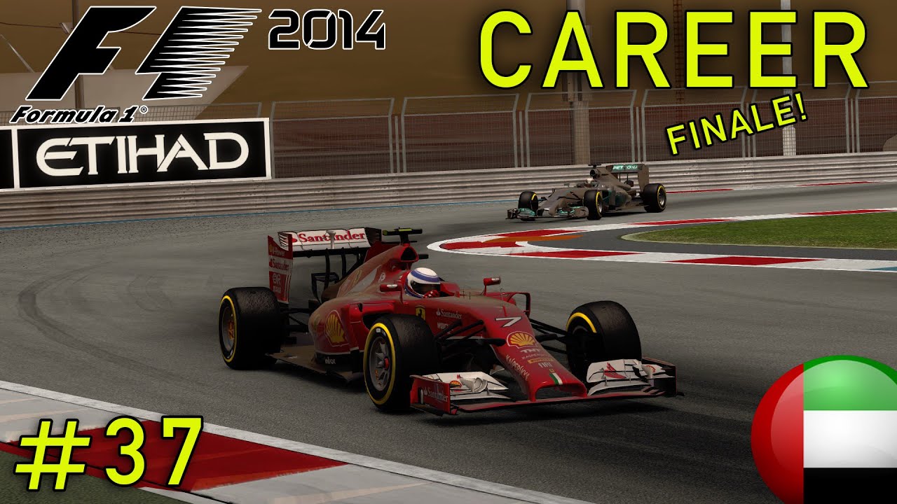 F1 2014 Career Mode Finale: Abu Dhabi GP (100% Race)