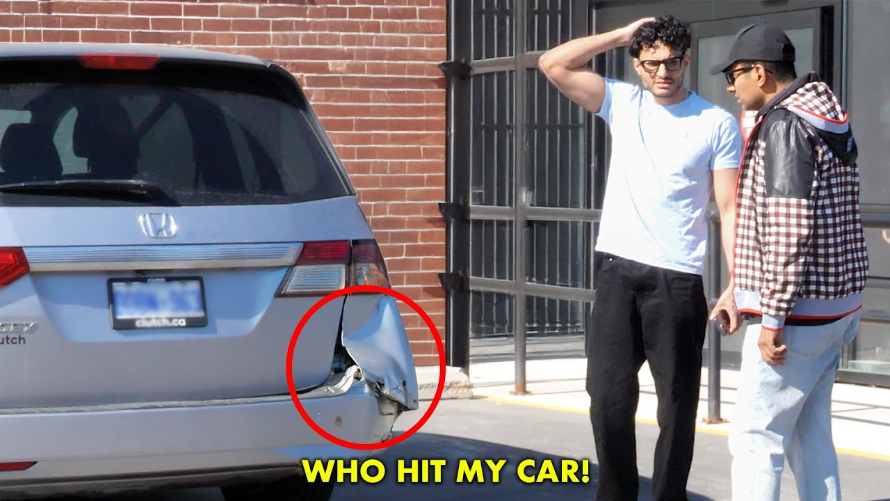 Hitting Strangers Car Prank!