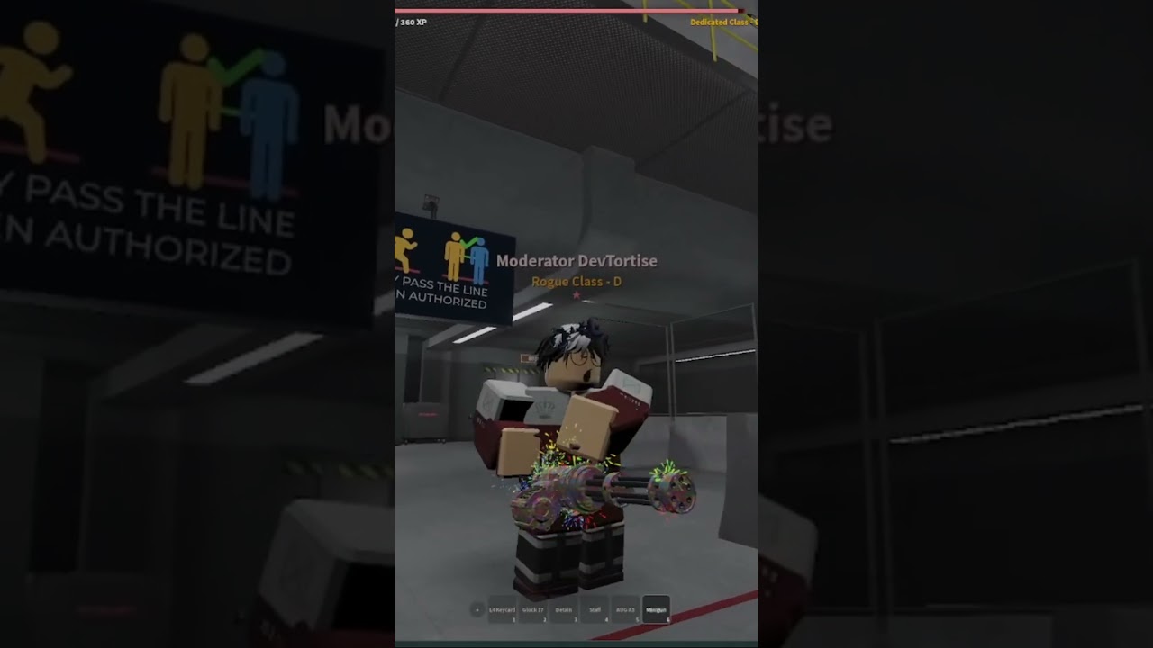 New SCP:RP gun skin! How to get it!  #roblox #scproleplay #showcase