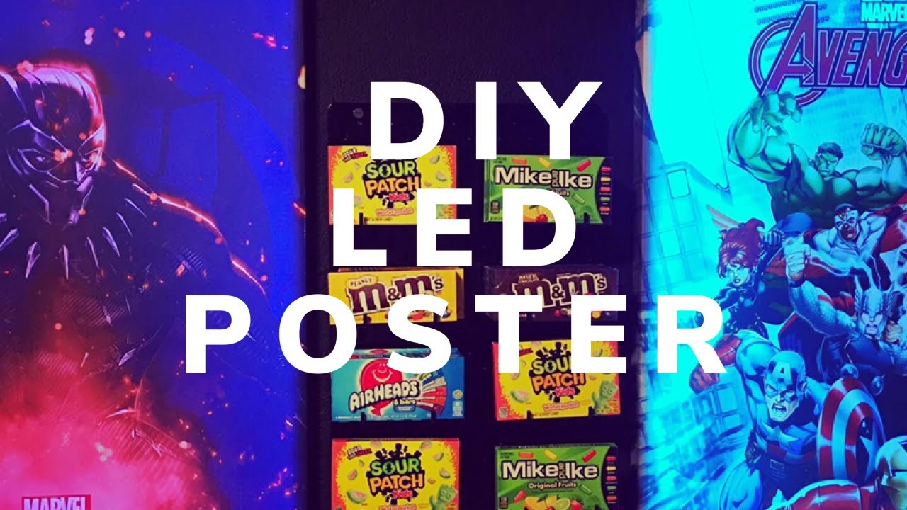 How to: DIY Affordable LED Movie Poster