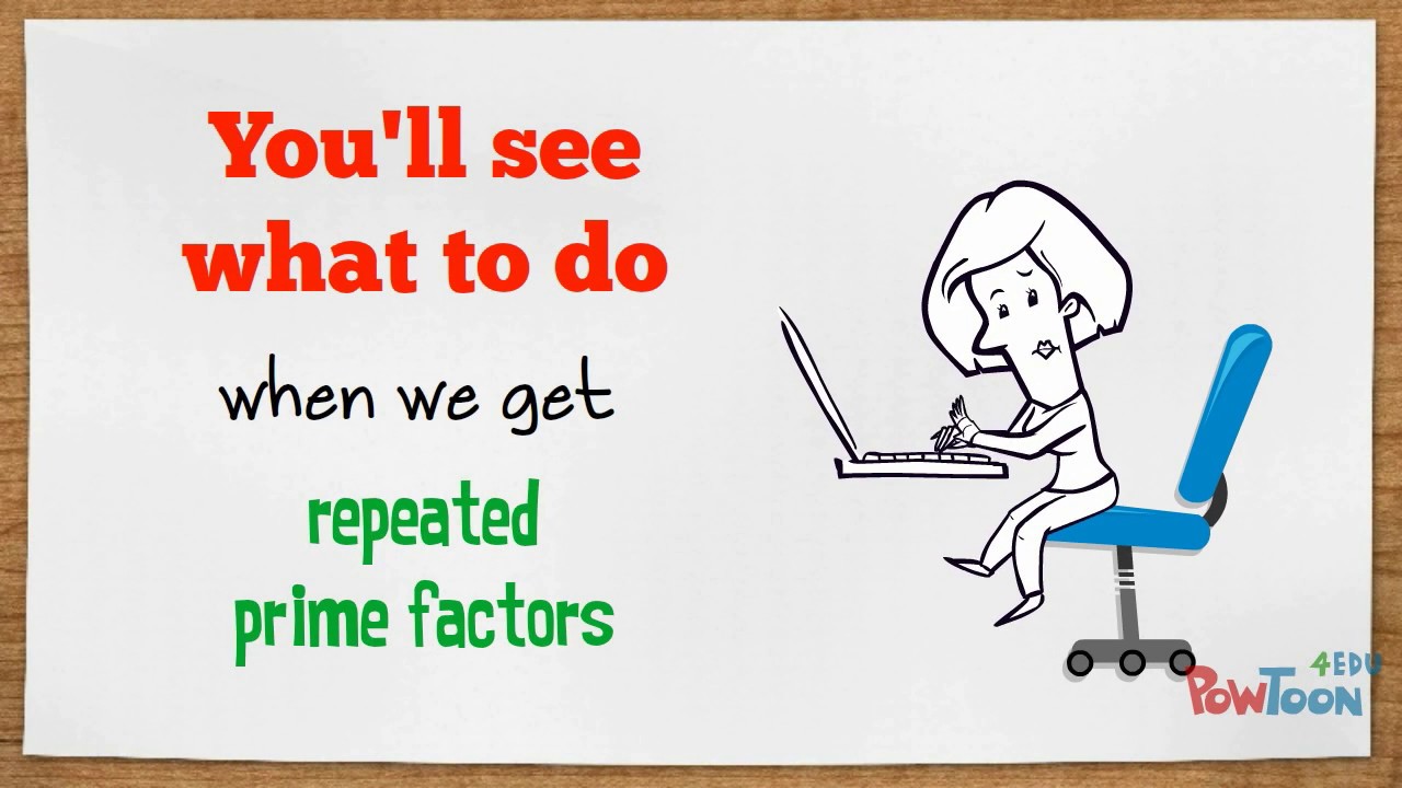 Finding ALL the Factors of ANY Number by PRIME FACTORIZATION (repeating prime example)