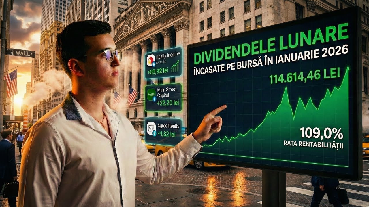 Dividendele Lunare Incasate In Ianuarie 2026 - 115.000 RON