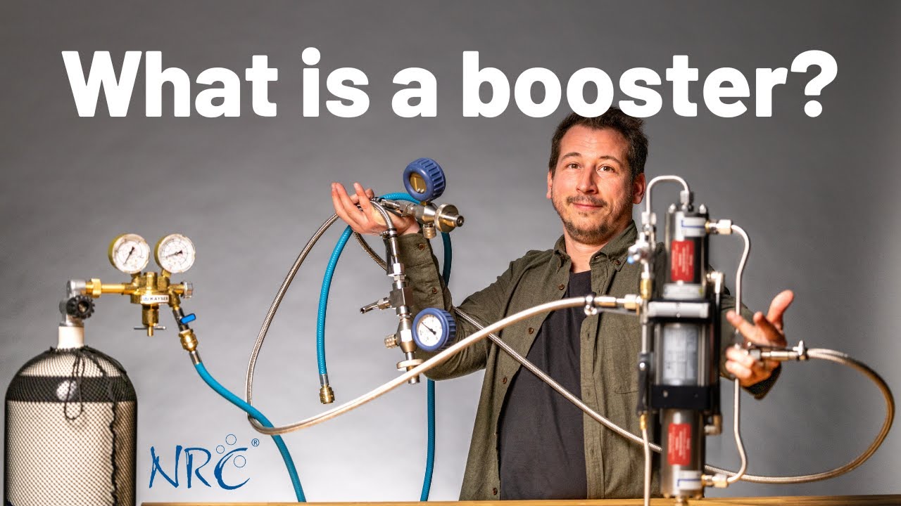 What is a gas booster pump?