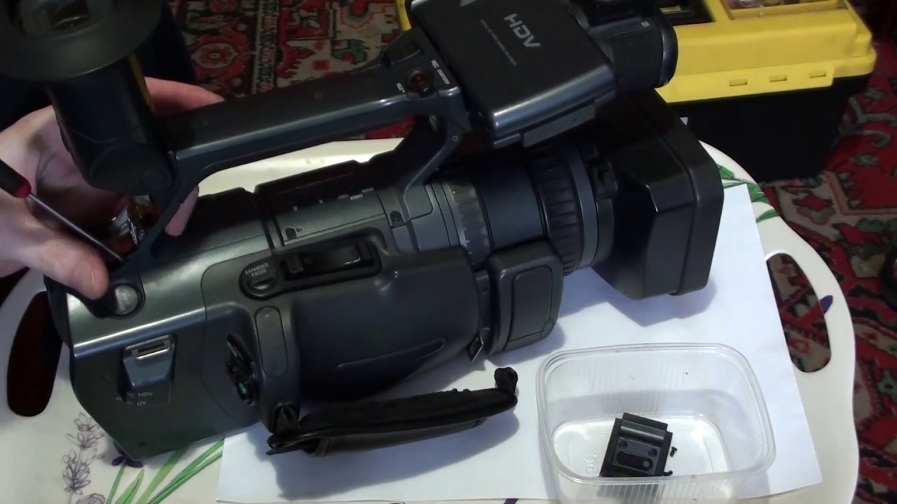 Ремонт видеокамеры Sony fx1